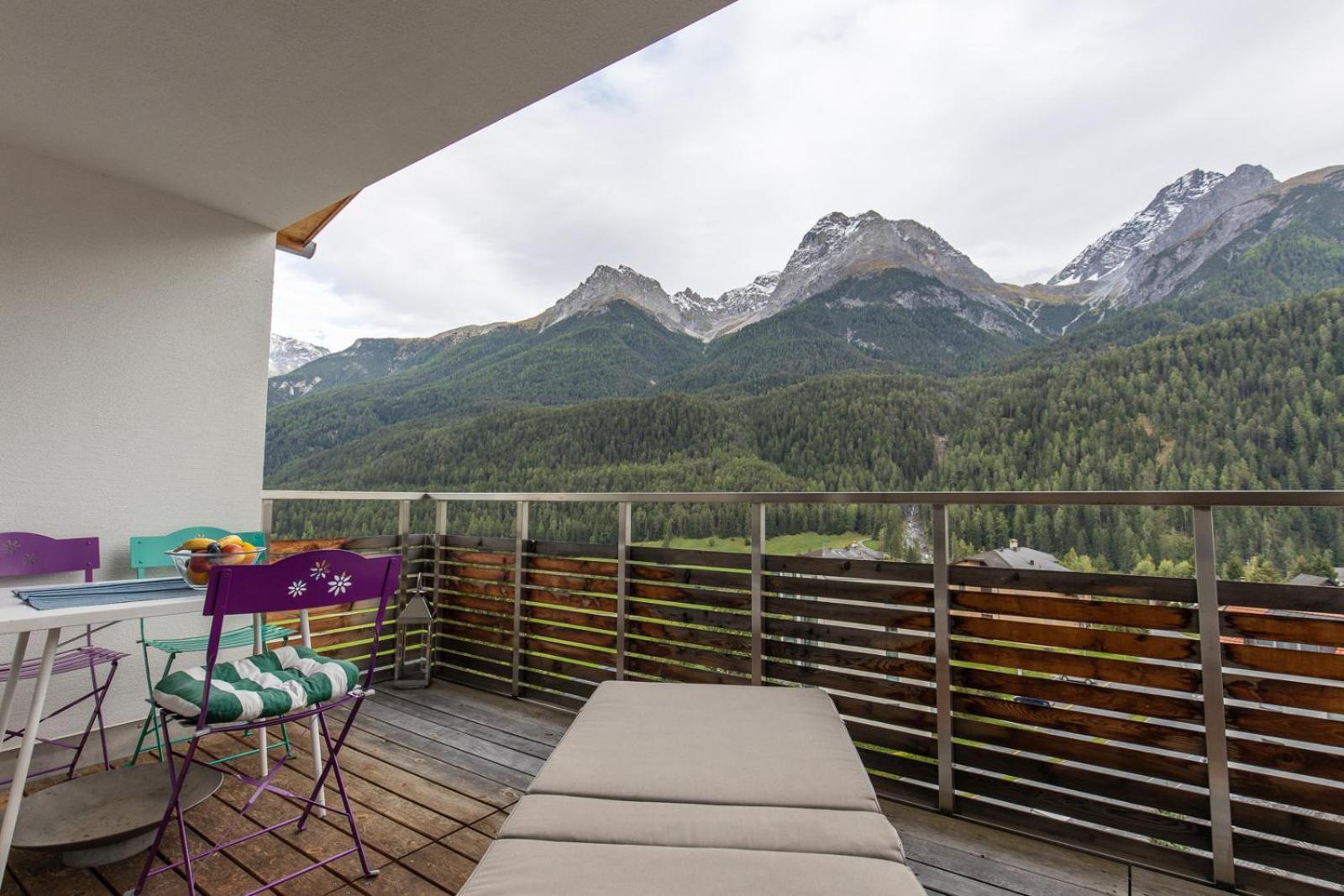 Chasa Vista Lischana Scuol Esterno foto